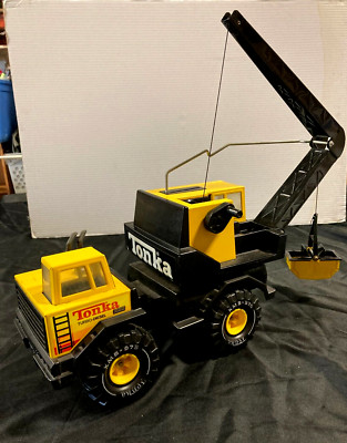 1970s/80s Vintage Tonka Truck Collection Break *Clam Bucket Crane
