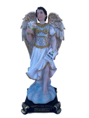 Archangel  St. Gabriel 8 Inch Tall  78212 Resin Religious Figure