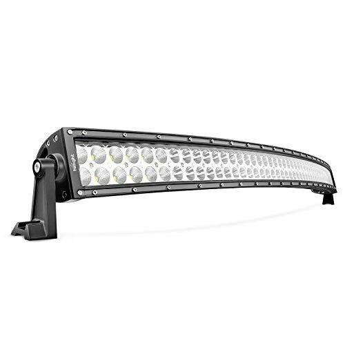 Barra de luz de trabalho LED Nilight curvada 42" 240W off road para caminhões Ford lâmpada de direção - Imagem 2 de 4