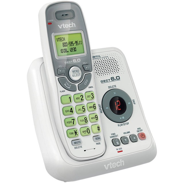 New Cordless Home Phone Vtech Dect6.0 Telephone w/o Answering Machine