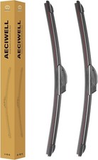 Windshield Wipers OEM Quality 26"  18" Premium All-Season Wiper Blades Autom...