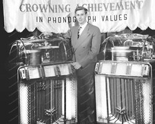 Wurlitzer Jukebox Model 1400 Show Display Professional Photo Lab Reprint