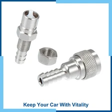 3 Pcs Outboard Fuel Connector Male with Nut for Tohatsu for Nissan 2/4 Stroke