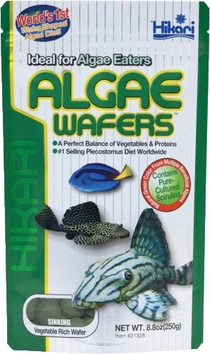 Oblea Hikari algas comida para peces