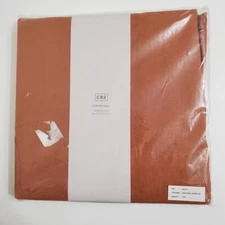 CB2 1 Window Curtain Panel Linen Copper 48"x120"