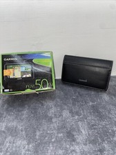 Garmin Nuvi 5" 50LM Navigator all cords and case bundle tested.