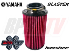 BPRATV Yamaha Blaster YFS200 Banshee 350 K&N Style Air Filter Pod 6" 26mm PWK
