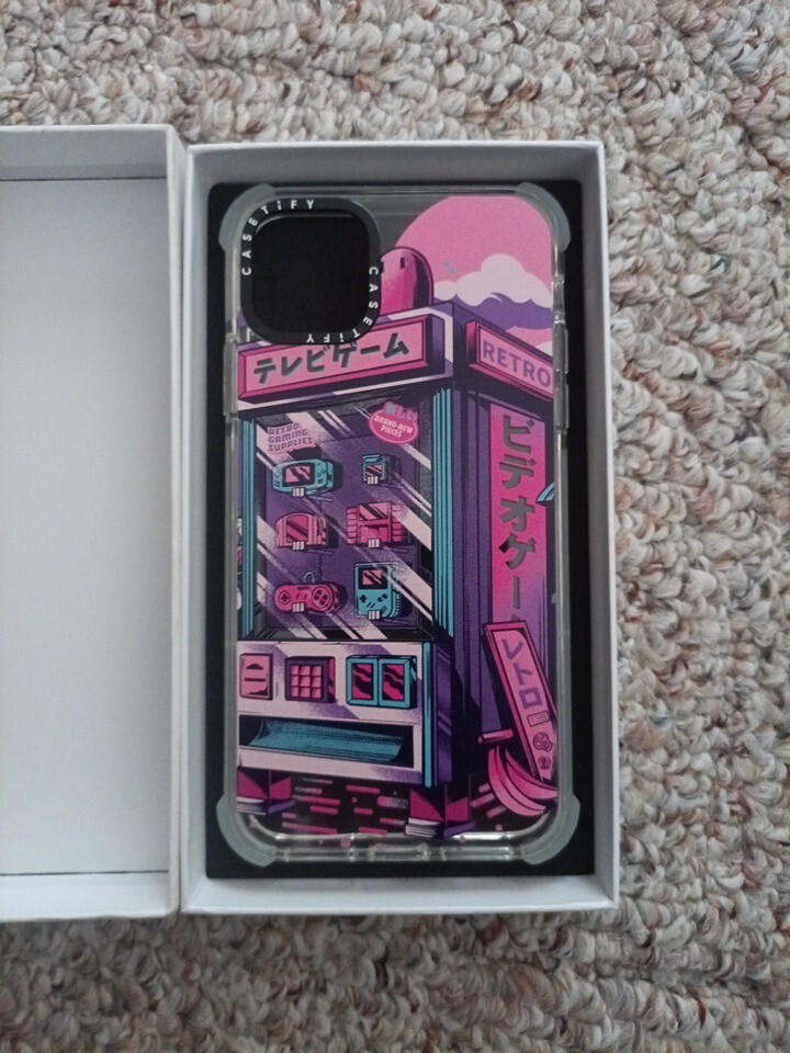 CASETiFY Clear Retro Vending Machine Case for iPhone 11 Pro Max-image