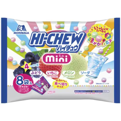 【Bundle OK】Hi-Chew mini packs(8) Made in Japan Morinaga From Japan Bundle OK! - Picture 1 of 24
