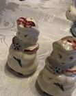 Vintage lady Or BO-PEEP Set Of Vintage Shawnee Pottery- Salt & Pepper Shakers — photo 2