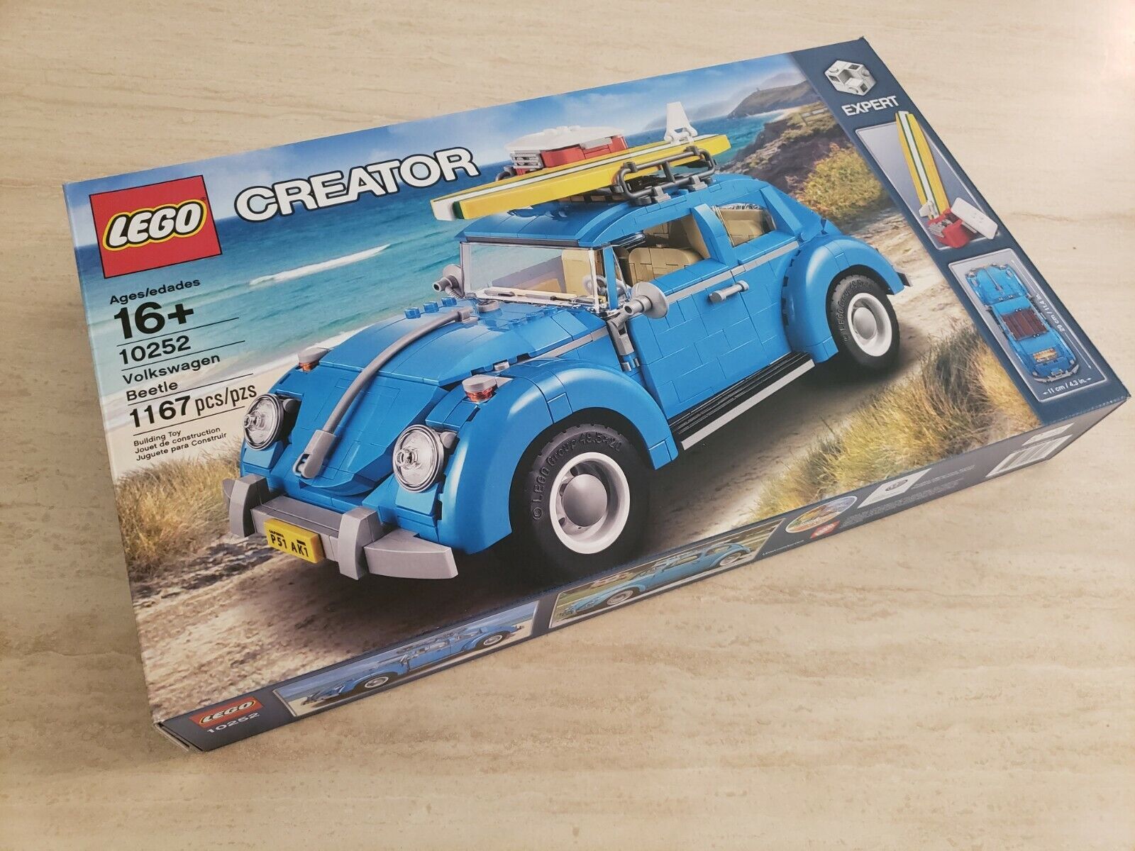 Uhyggelig venlige Larry Belmont LEGO 10252 Creator Expert Volkswagen Beetle NEW Sealed Box Retired Fast  Shipping | eBay