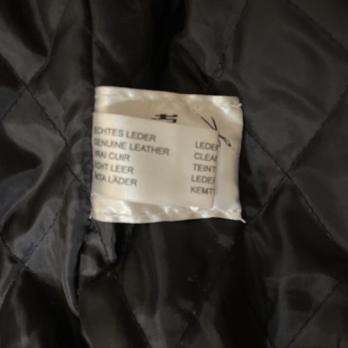 I.C.O.N SOFT LEATHER JACKET - MEN'S BLACK LONG SLEEVED - COLLARED - MEDIUM/LARGE - Picture 7 of 8