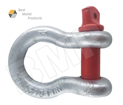 BEST-METAL-PRODUCTS (BMP) 1" Screw Pin Anchor Shackle Clevis Rigging Bumper Jeep Off Road 0900163