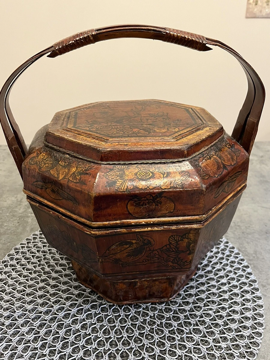 中国风红色篮子| eBay