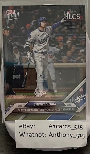 Shohei Ohtani - 2024 Topps Now NLCS #839 - Los Angeles Dodgers