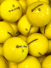 15 Near Mint AAAA Yellow TaylorMade Speed Soft Used Golf Balls
