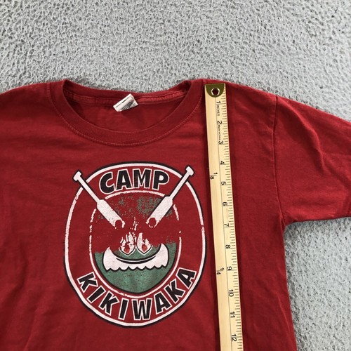 Bunked Camp Kikiwaka T Shirt Kids Small Red - Picture 4 of 10