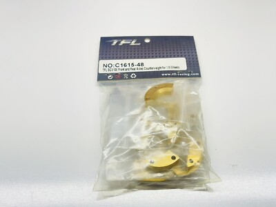 Tfl Racing Scx10 ii Front & Raer Axle Counterweights For 1.9 Wheels #8425