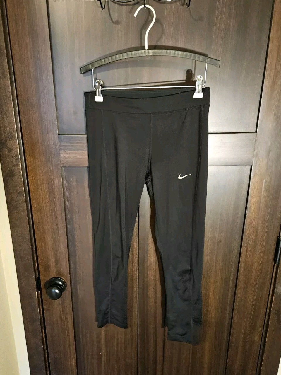 Nike Dri-Fit Black Stretch Leggings for Women EUC Size Small