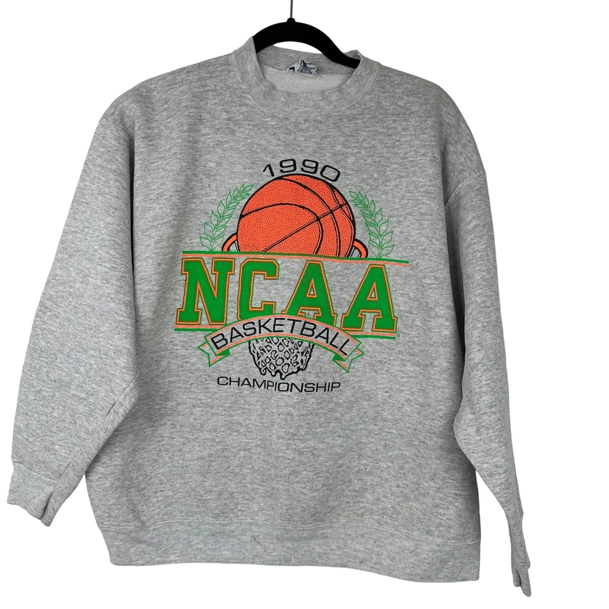 Vintage 1990 NCAA Basketball Championship Sweatshirt XL Made in U.S.A