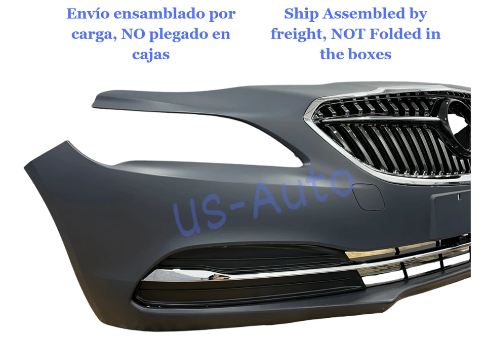 Fit 2017 2018 2019 Buick LaCrosse Front Bumper Complete Assembly Brand New Foto 3 de 4