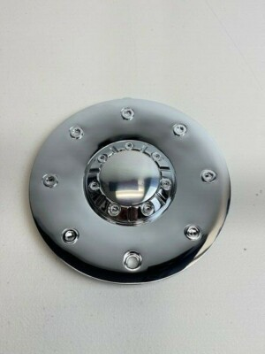 #ad #ad Panther Groove 330 Chrome No Logo Wheel Center Cap EMR0330 TRUCK CAP LG0907 23 $24.99