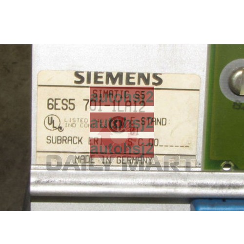 SIEMENS 6ES5701-1LA12 SIMATIC S5 EXPANSION RACK 9 SLOTS PLC NEW - Picture 2 of 2
