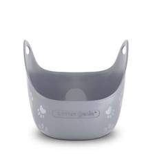 Litter Genie High-Sided Cat Litter Box with Handles, Silver Fast Delivery