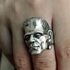 FRANKENSTEIN Themed Stainless Steel Substantial Unisex Cosplay Ring AMAZING!!!