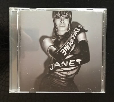 JANET JACKSON Discipline w/Rock With U & Bathroom Break Great Art