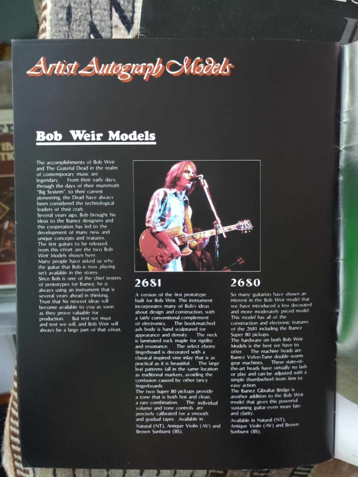 Ibanez Catalog 1978 Electric Guitars Dealers Sales Catalog Printed in
