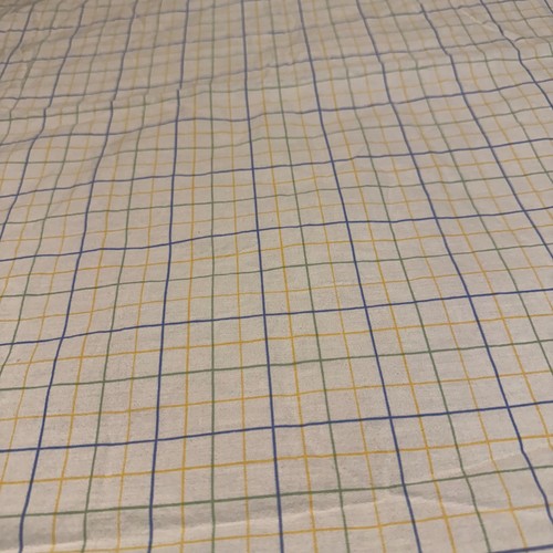 Tommy Hilfiger Sheet Set TwinXL Elizabeth Anne Yellow Plaid Blue Trim 100% Cott - Picture 3 of 12