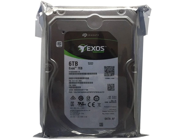 Disco duro empresarial Seagate ST6000NM0115 6TB 256MB 7200RPM 3.5" SATA 6.0Gb/s 4