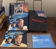 Vintage 1992 Ultra Games NES Star Trek 25th Anniversary CIB