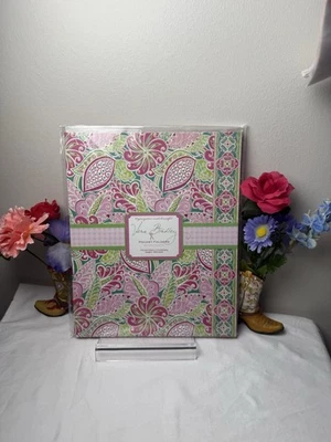Vera Bradley Pinwheel Pink Pocket Folders NWT Retired Rare - Image 1 of 4