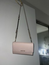 Michael Kors Light Pink Crossbody with Wristlet Wallet