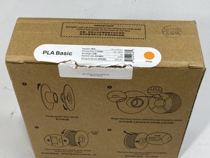 Bambu Filament PLA Basic 1.75/.03 1kg Orange 10300
