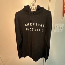 Undefeated “American Football” Made In USA Black Hoodie Men’s XL