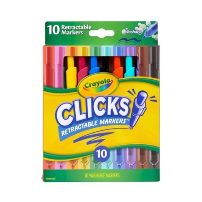 10ct: No Dry Washable, Stocking Stuffers, 3+