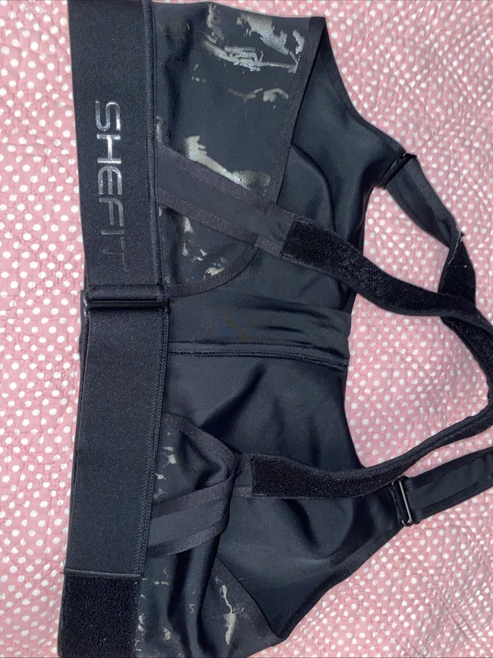 FLEX Shefit Black Marble Moisture Wicking Fabric Style 110003 3Luxe - Image 2 of 3