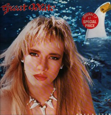 Great White Once Bitten Capitol Vinyl LP
