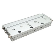 SMC MXF16-75 Precision Guided Cylinder, ø16mm Bore, 75mm Stroke, 0.15-0.7MPa, M5