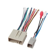 Aftermarket Radio Wiring Harness for 2003-12 Ford Lincoln Mercury Vehicles