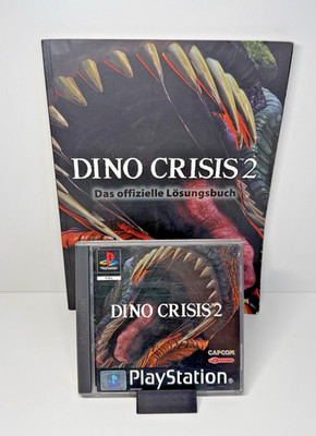 Dino Crisis 2 + Lösungsbuch (Sony PlayStation 1, PS1, PSone)