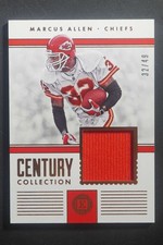 2017 Panini Encased Marcus Allen Century Collection Relic /49 Chiefs DV440