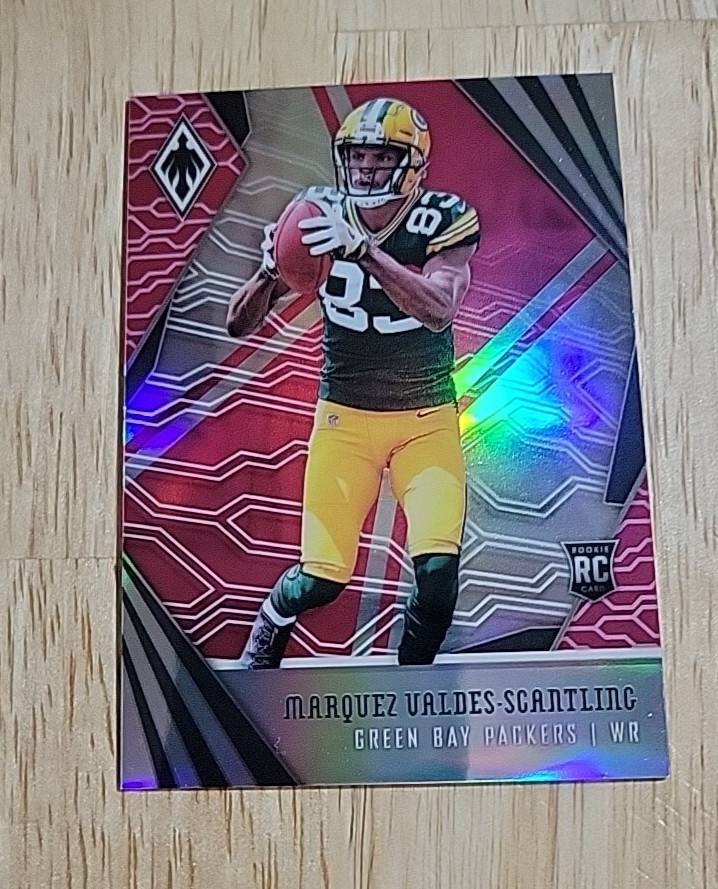 2018 Phoenix MARQUEZ VALDES-SCANTLING Pink Prizm /199 Rookie RC #140 SP
