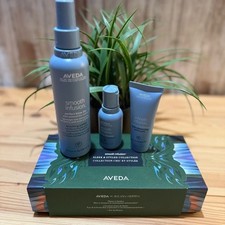 New AVEDA Smooth Infusion Haircare Set - Blue and Green