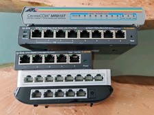 5 x NetGear TP-Link Mini Switch Lot Gigabit TL-SG108PE CentreCom MR815T