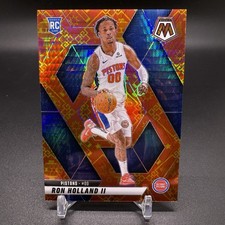 #/8! 🚨2024-25 Panini Mosaic Ron Holland II RC Pistons Lucky Envelope Rookie 219