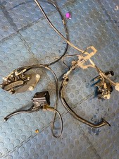 Mutt Akita 125cc complete brake setup callipers master cylinder